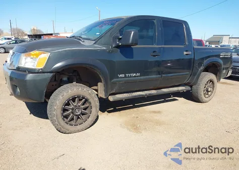 2008 Nissan Titan Xe z USA, uszkodzony, nr VIN 1N6BA07C18N359388